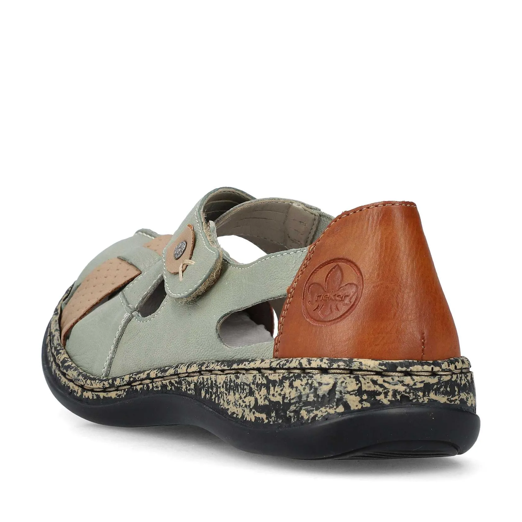 Rieker Low Shoes & Slippers-Women'S Ballerinas Mint Green