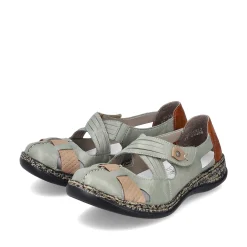 Rieker Low Shoes & Slippers-Women'S Ballerinas Mint Green