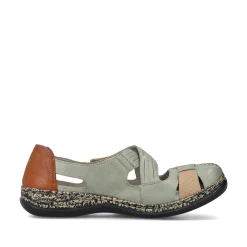 Rieker Low Shoes & Slippers-Women'S Ballerinas Mint Green