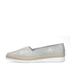 Rieker Low Shoes & Slippers-Women'S Ballerinas Silver