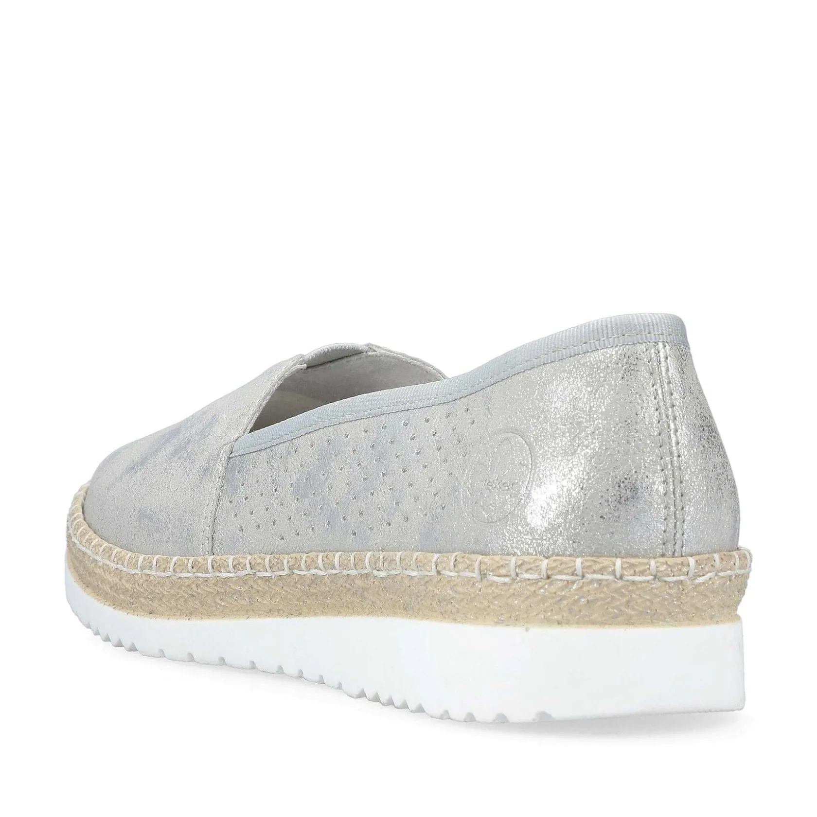 Rieker Low Shoes & Slippers-Women'S Ballerinas Silver