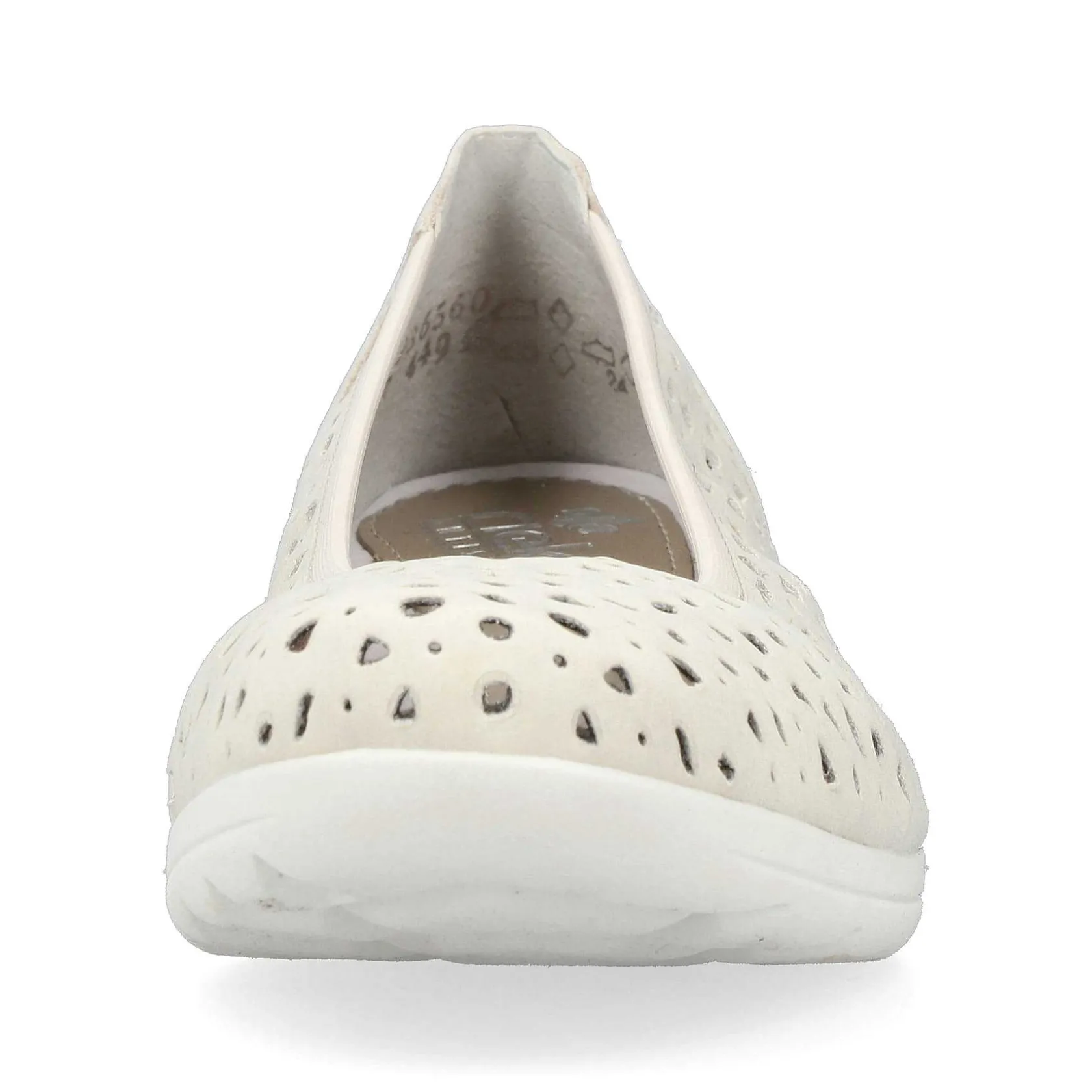 Rieker Low Shoes & Slippers-Women'S Ballerinas Light Beige