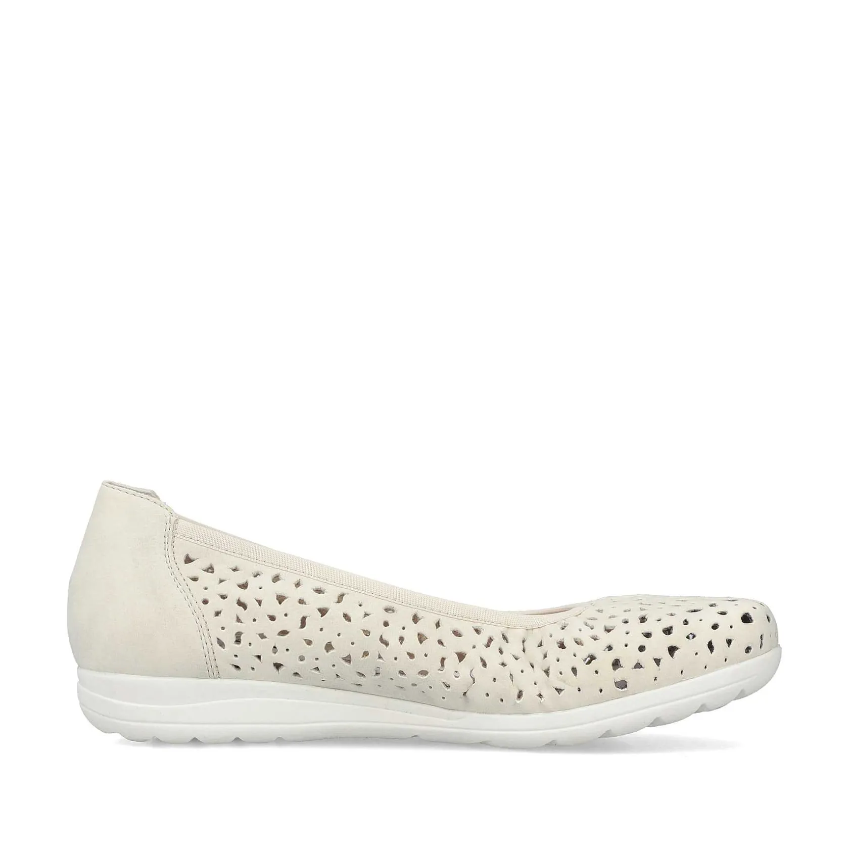 Rieker Low Shoes & Slippers-Women'S Ballerinas Light Beige