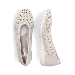 Rieker Low Shoes & Slippers-Women'S Ballerinas Light Beige