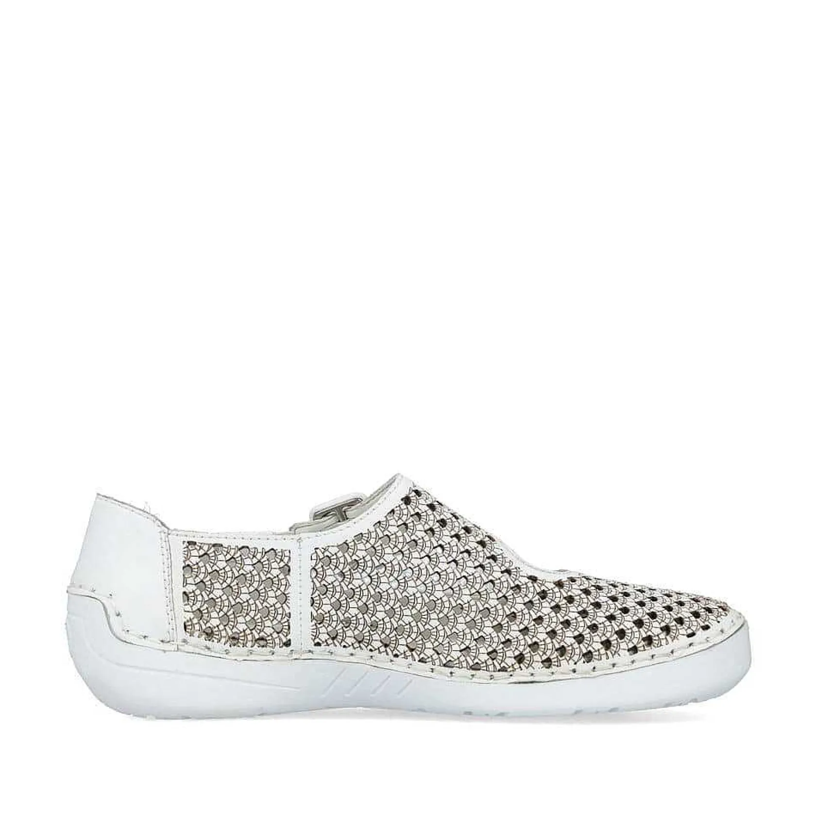 Rieker Low Shoes & Slippers-Women'S Ballerinas Crystal White