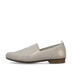 Rieker Business Shoes-Women'S Ballerinas Light Beige