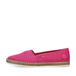 Rieker Summer Shoes-Women'S Ballerinas Pink