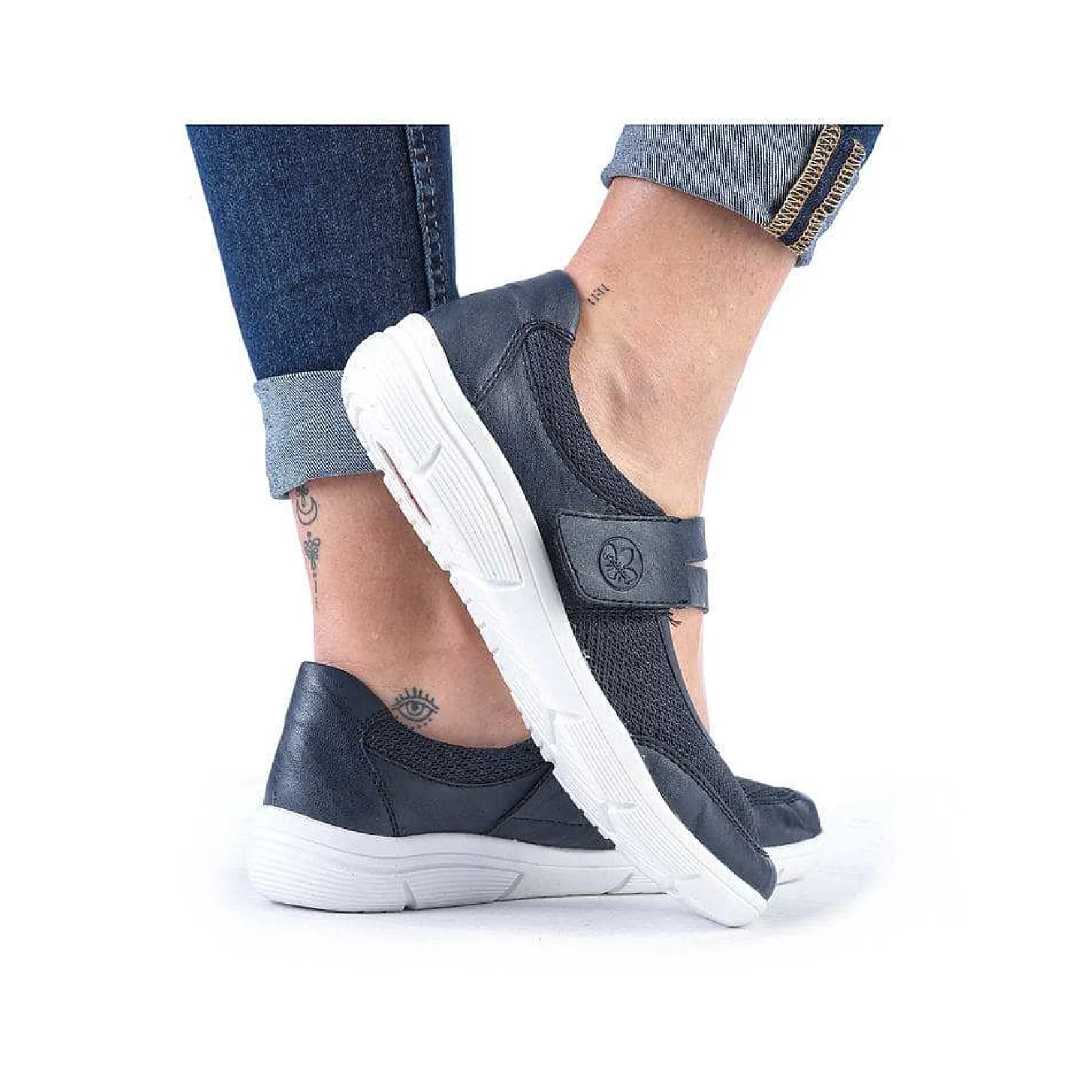 Rieker Low Shoes & Slippers-Women'S Ballerinas Dark Blue