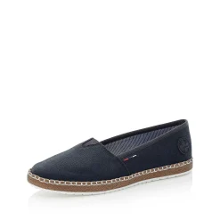Rieker Summer Shoes-Women'S Ballerinas Navy Blue