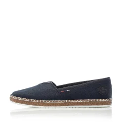 Rieker Summer Shoes-Women'S Ballerinas Navy Blue