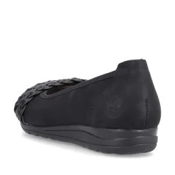 Rieker Business Shoes-Women'S Ballerinas Night Black
