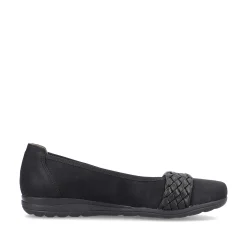 Rieker Business Shoes-Women'S Ballerinas Night Black