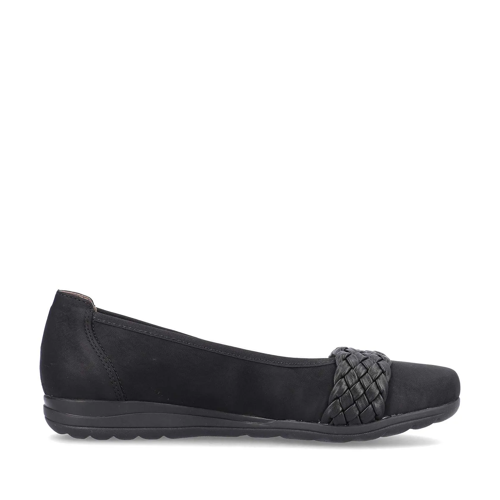 Rieker Business Shoes-Women'S Ballerinas Night Black