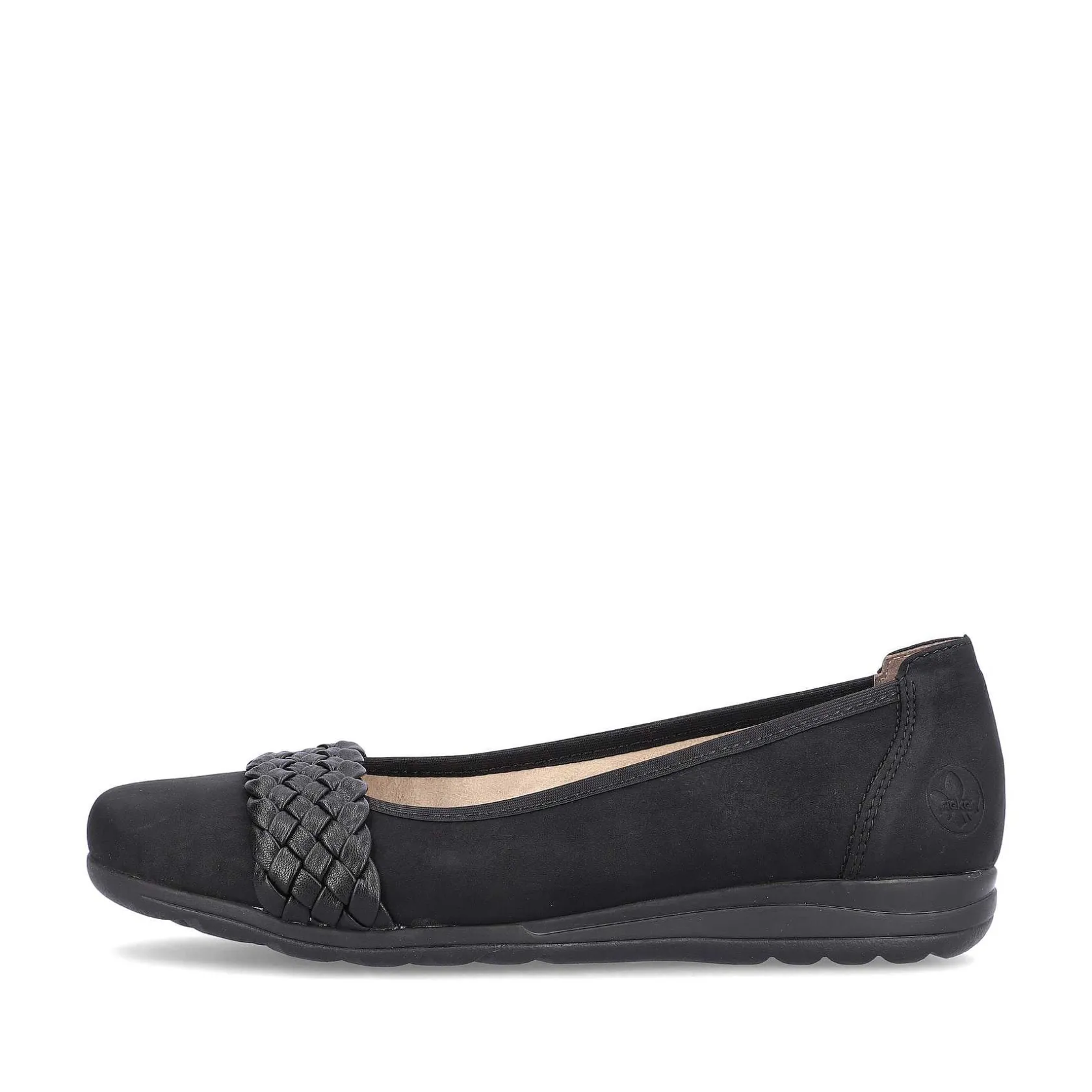 Rieker Business Shoes-Women'S Ballerinas Night Black