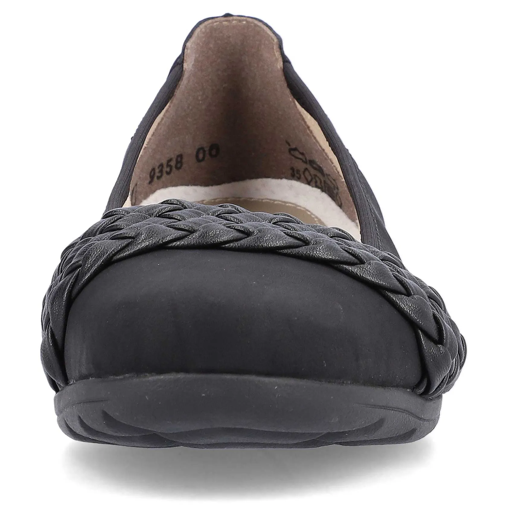 Rieker Business Shoes-Women'S Ballerinas Night Black