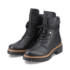 Rieker Ankle Boots & Boots-Women'S Biker Boots Jet Black