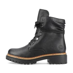 Rieker Ankle Boots & Boots-Women'S Biker Boots Jet Black