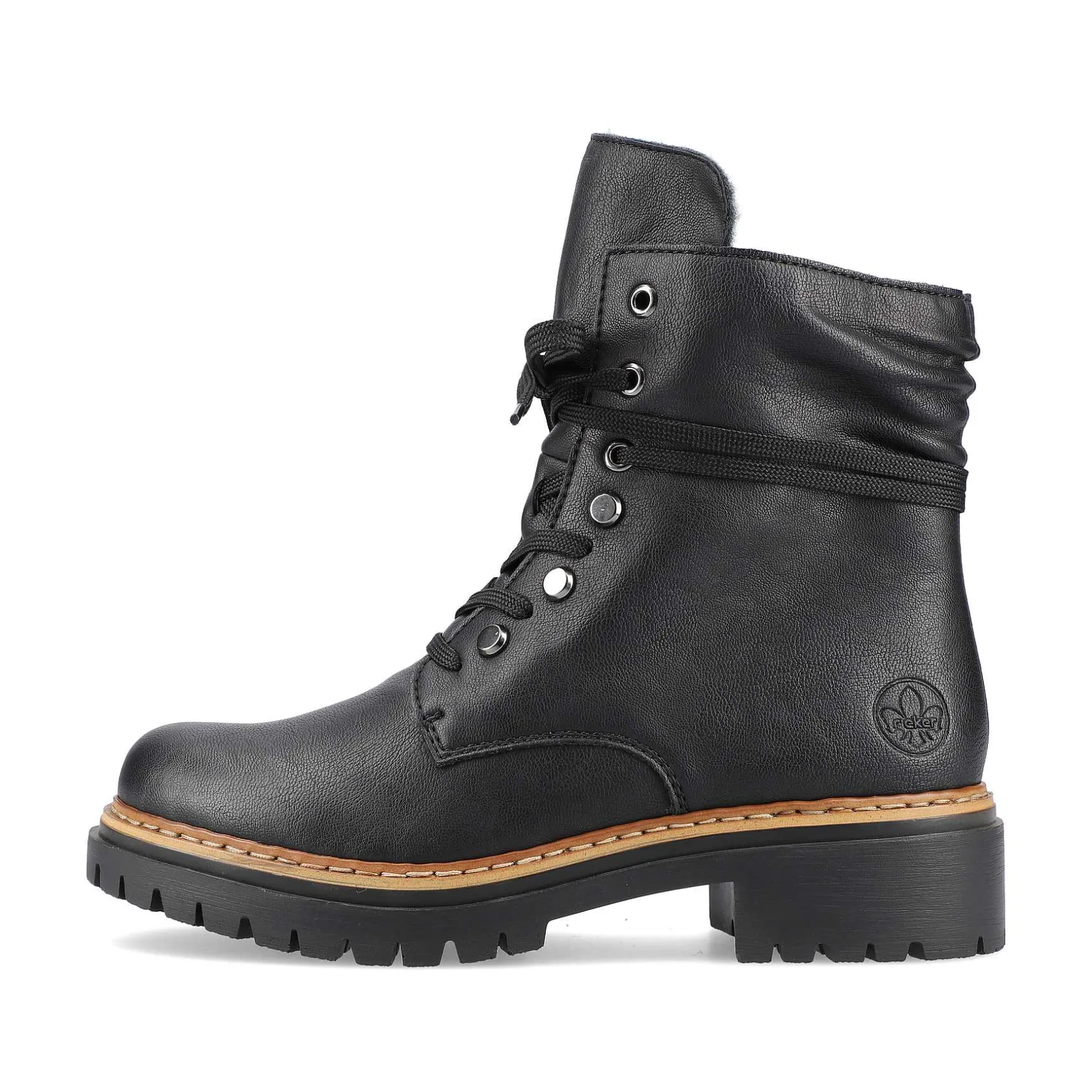 Rieker Ankle Boots & Boots-Women'S Biker Boots Jet Black