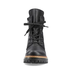 Rieker Ankle Boots & Boots-Women'S Biker Boots Jet Black