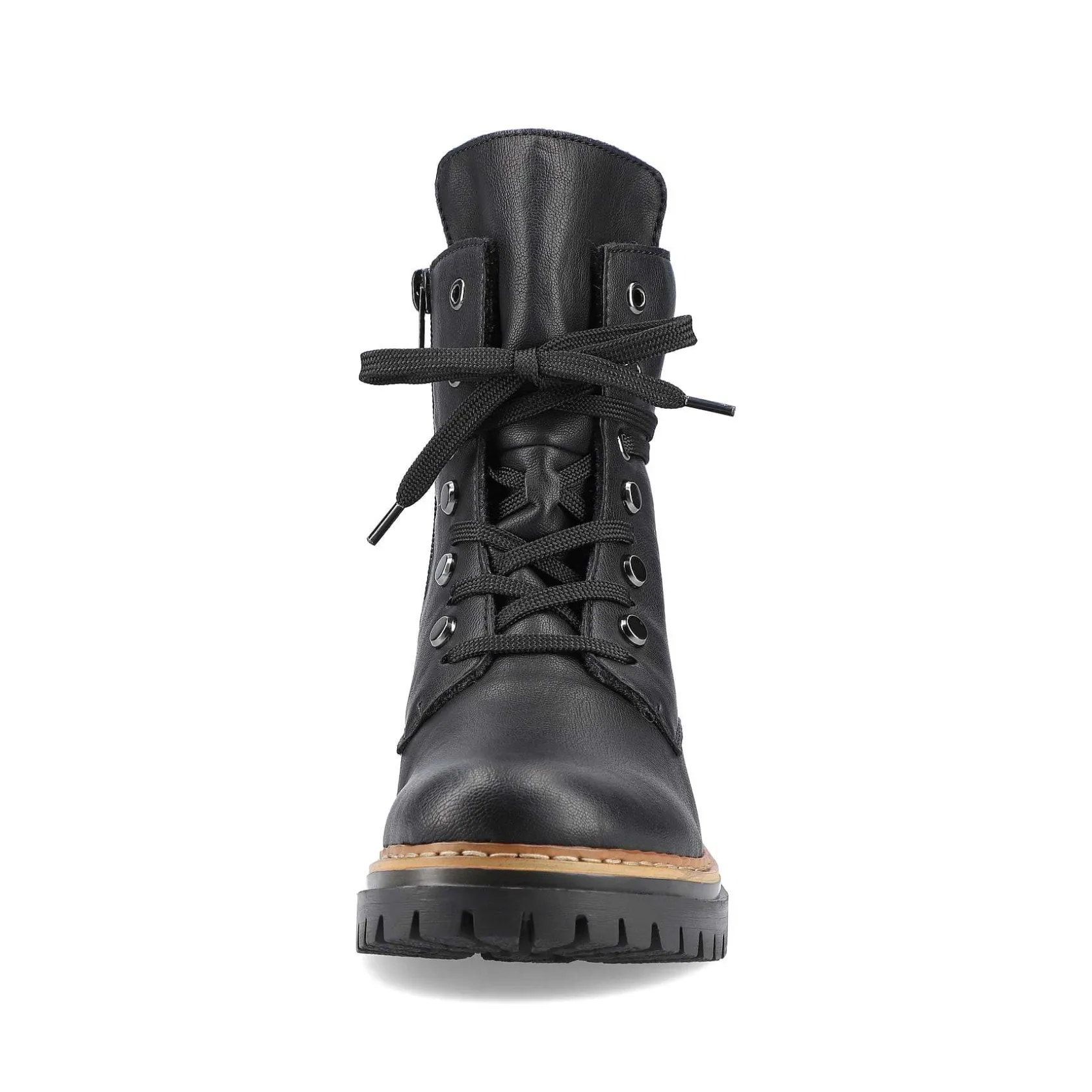 Rieker Ankle Boots & Boots-Women'S Biker Boots Jet Black