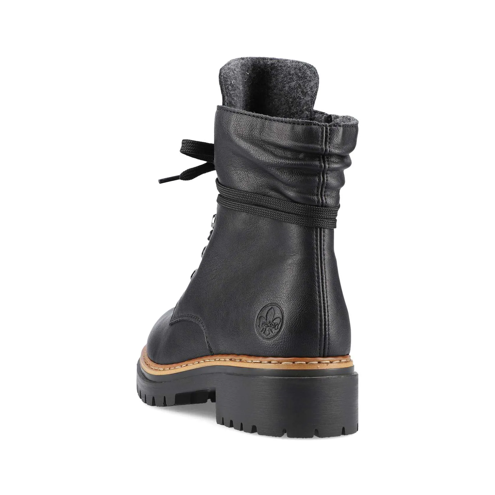 Rieker Ankle Boots & Boots-Women'S Biker Boots Jet Black