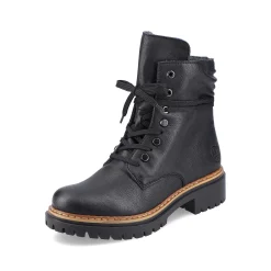 Rieker Ankle Boots & Boots-Women'S Biker Boots Jet Black