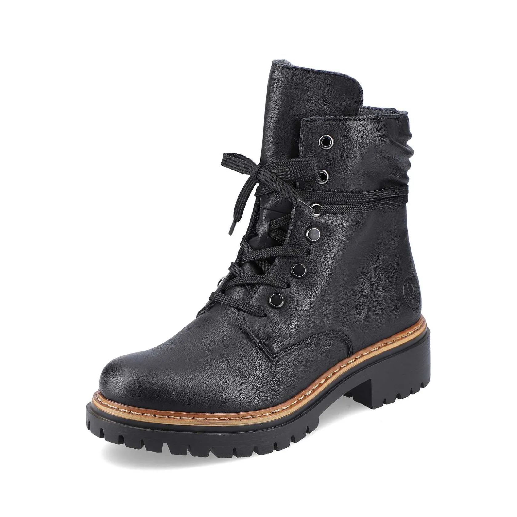 Rieker Ankle Boots & Boots-Women'S Biker Boots Jet Black