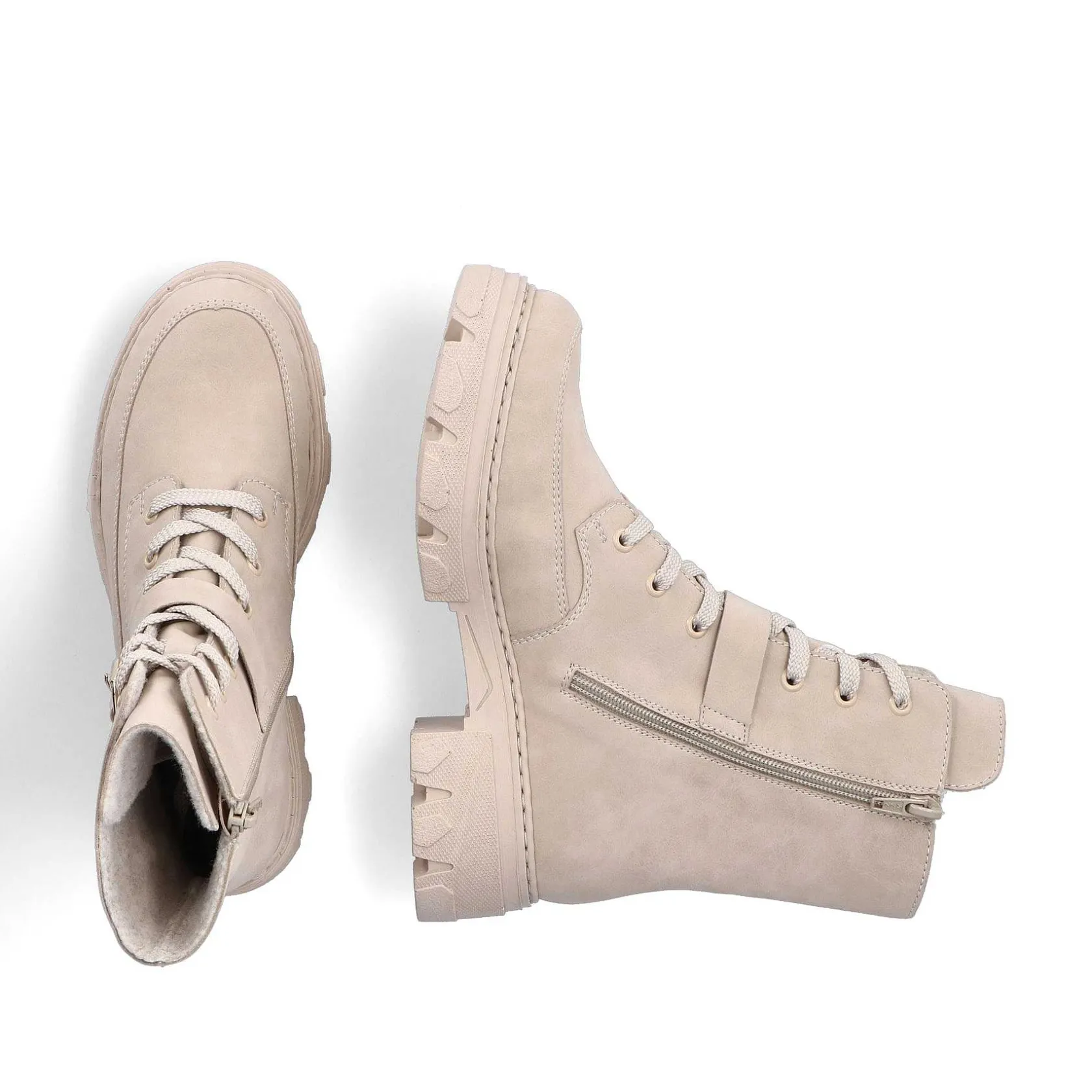 Rieker Ankle Boots & Boots-Women'S Biker Boots Champagne