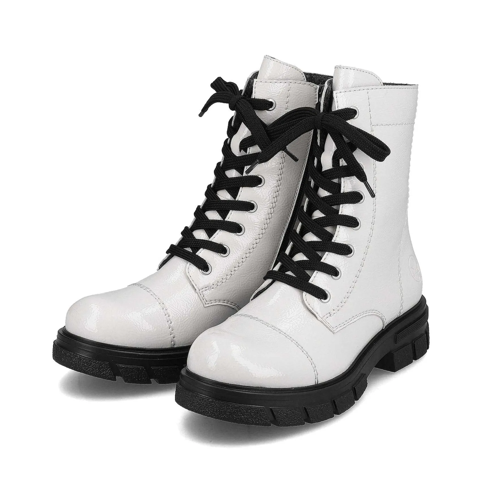 Rieker Ankle Boots & Boots-Women'S Biker Boots Pure White