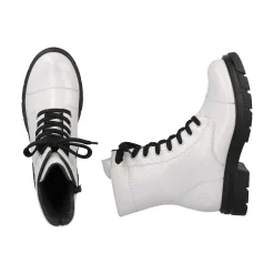 Rieker Ankle Boots & Boots-Women'S Biker Boots Pure White