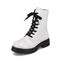 Rieker Ankle Boots & Boots-Women'S Biker Boots Pure White