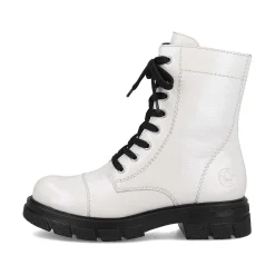 Rieker Ankle Boots & Boots-Women'S Biker Boots Pure White