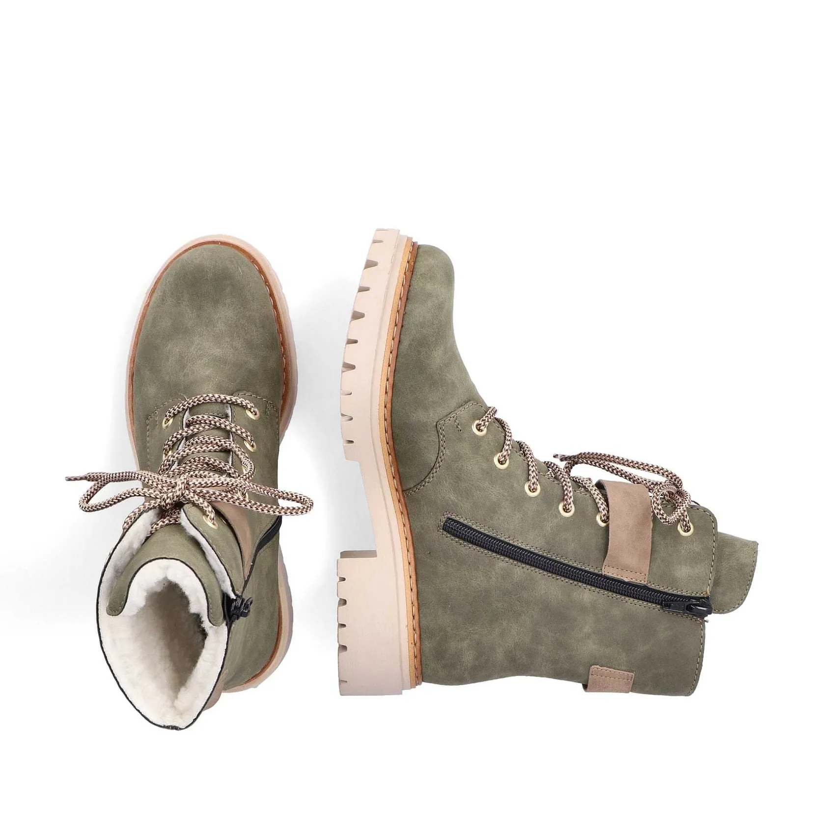 Rieker Ankle Boots & Boots-Women'S Biker Boots Leaf Green