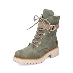 Rieker Ankle Boots & Boots-Women'S Biker Boots Leaf Green