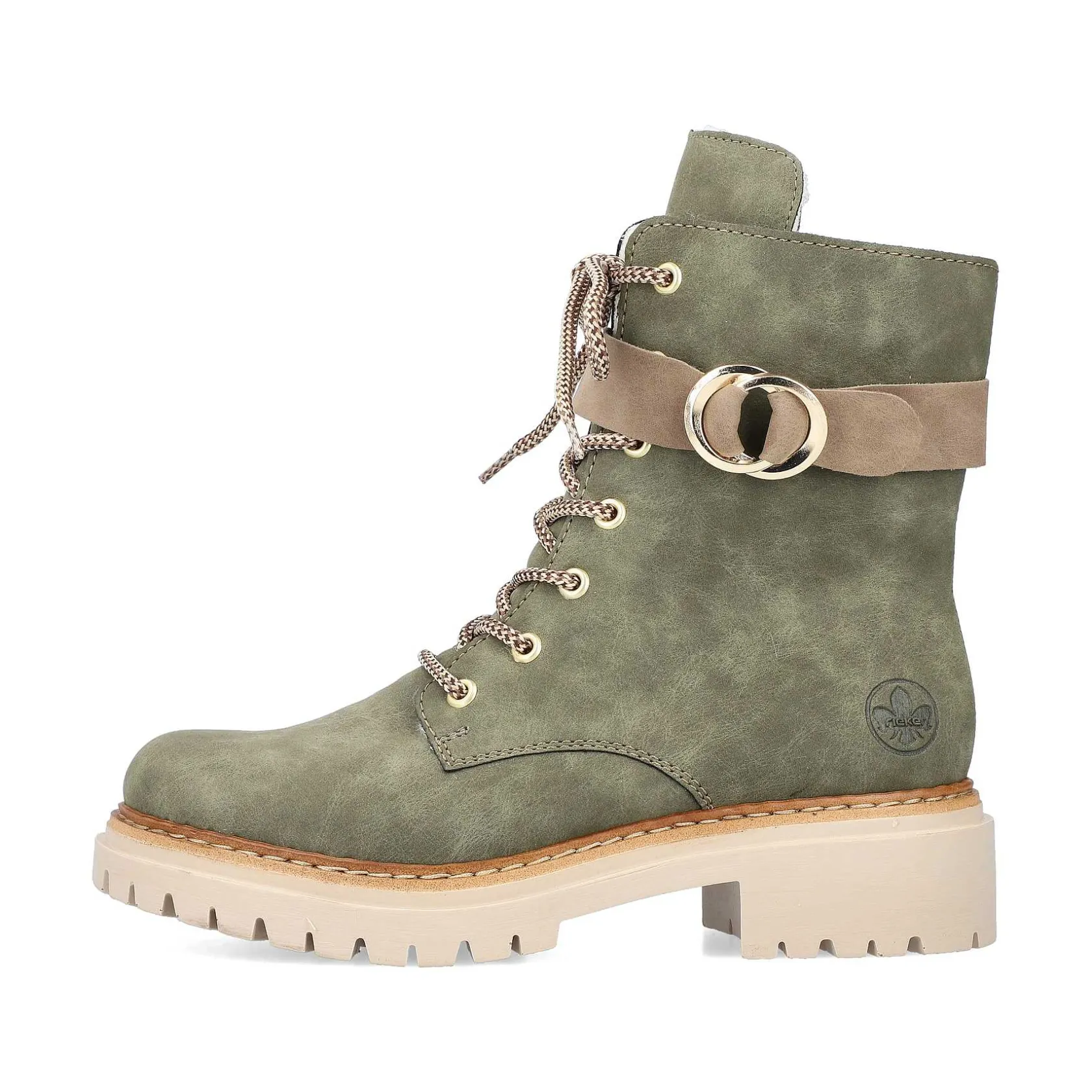 Rieker Ankle Boots & Boots-Women'S Biker Boots Leaf Green