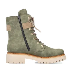 Rieker Ankle Boots & Boots-Women'S Biker Boots Leaf Green
