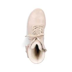 Rieker Ankle Boots & Boots-Women'S Biker Boots Cream Beige