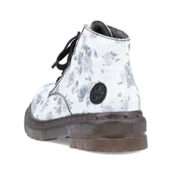 Rieker Ankle Boots & Boots-Women'S Biker Boots Silver White