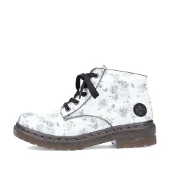 Rieker Ankle Boots & Boots-Women'S Biker Boots Silver White