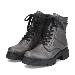 Rieker Ankle Boots & Boots-Women'S Biker Boots Moon Gray
