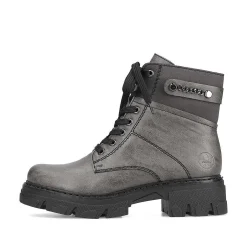 Rieker Ankle Boots & Boots-Women'S Biker Boots Moon Gray