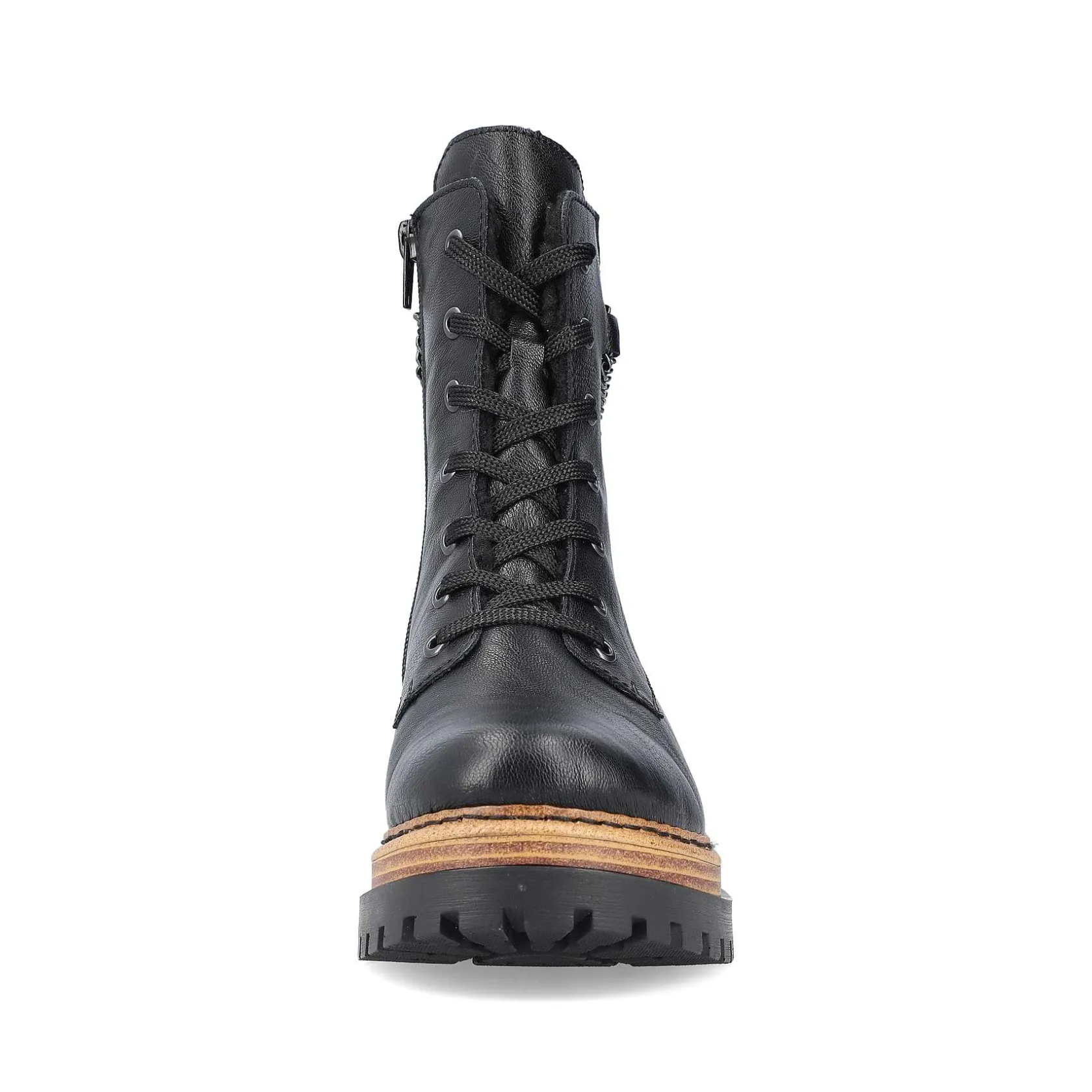 Rieker Ankle Boots & Boots-Women'S Biker Boots Asphalt Black