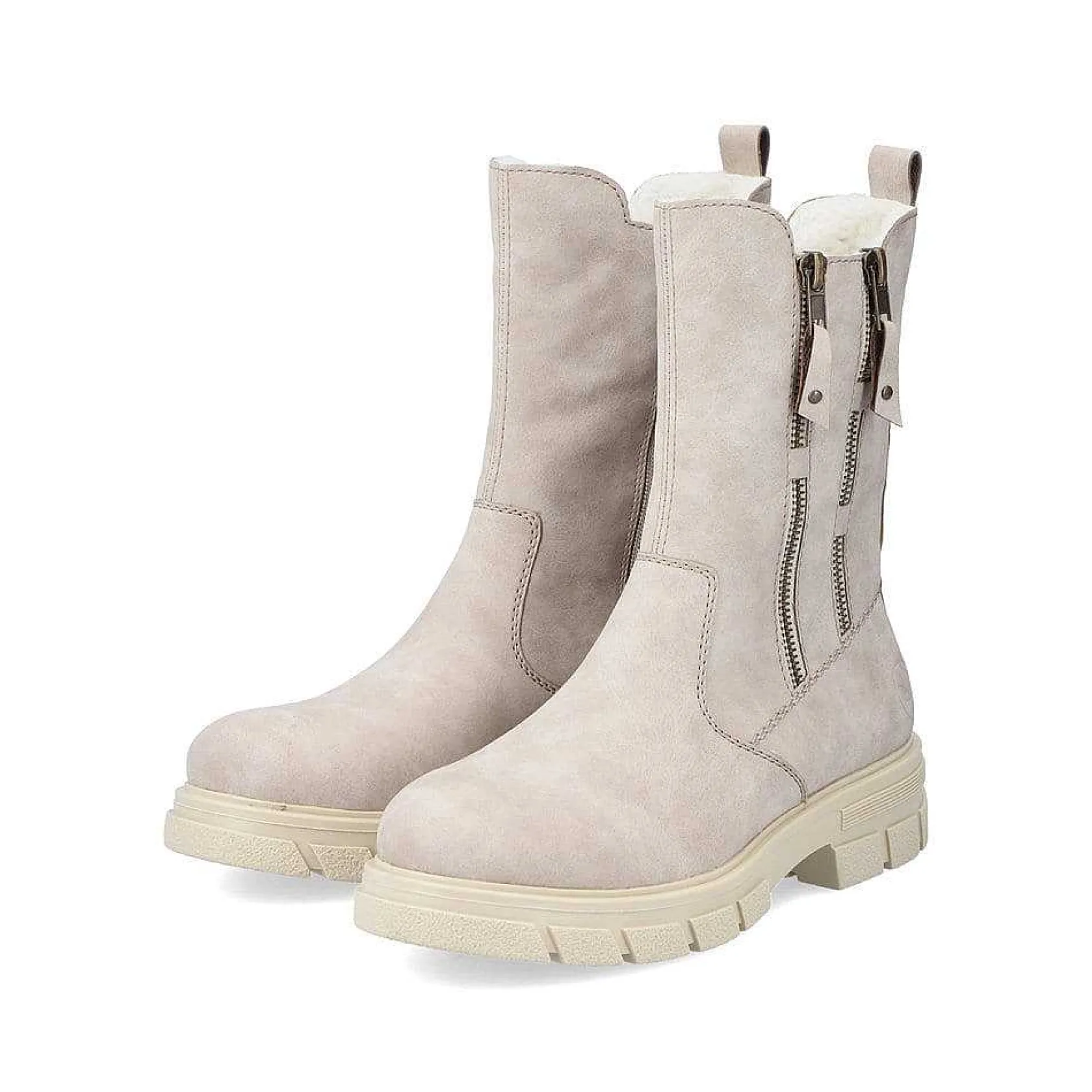 Rieker Ankle Boots & Boots-Women'S Biker Boots Sand Beige