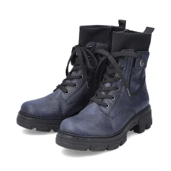 Rieker Ankle Boots & Boots-Women'S Biker Boots Navy Blue