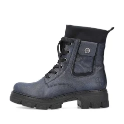 Rieker Ankle Boots & Boots-Women'S Biker Boots Navy Blue
