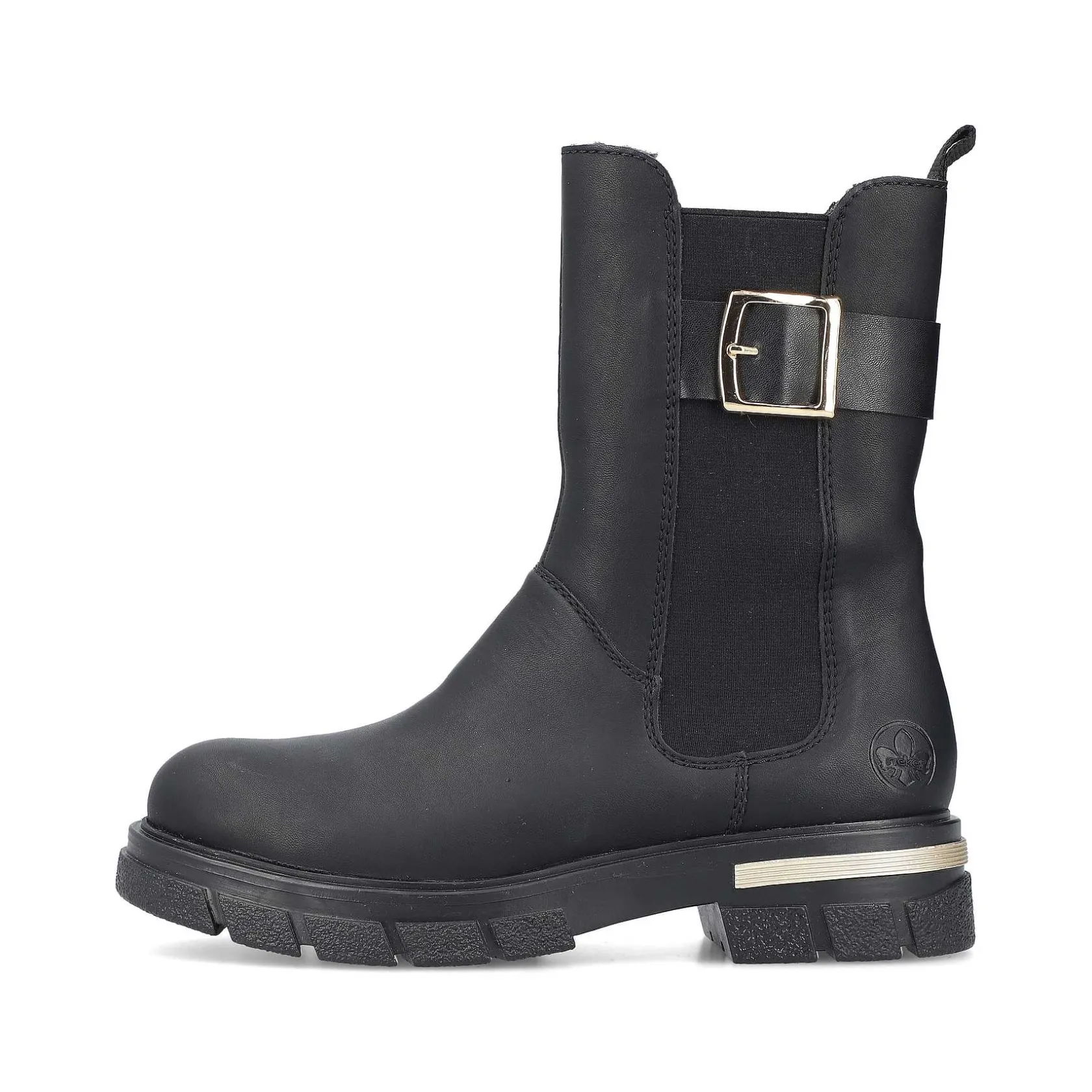 Rieker Ankle Boots & Boots-Women'S Biker Boots Jet Black