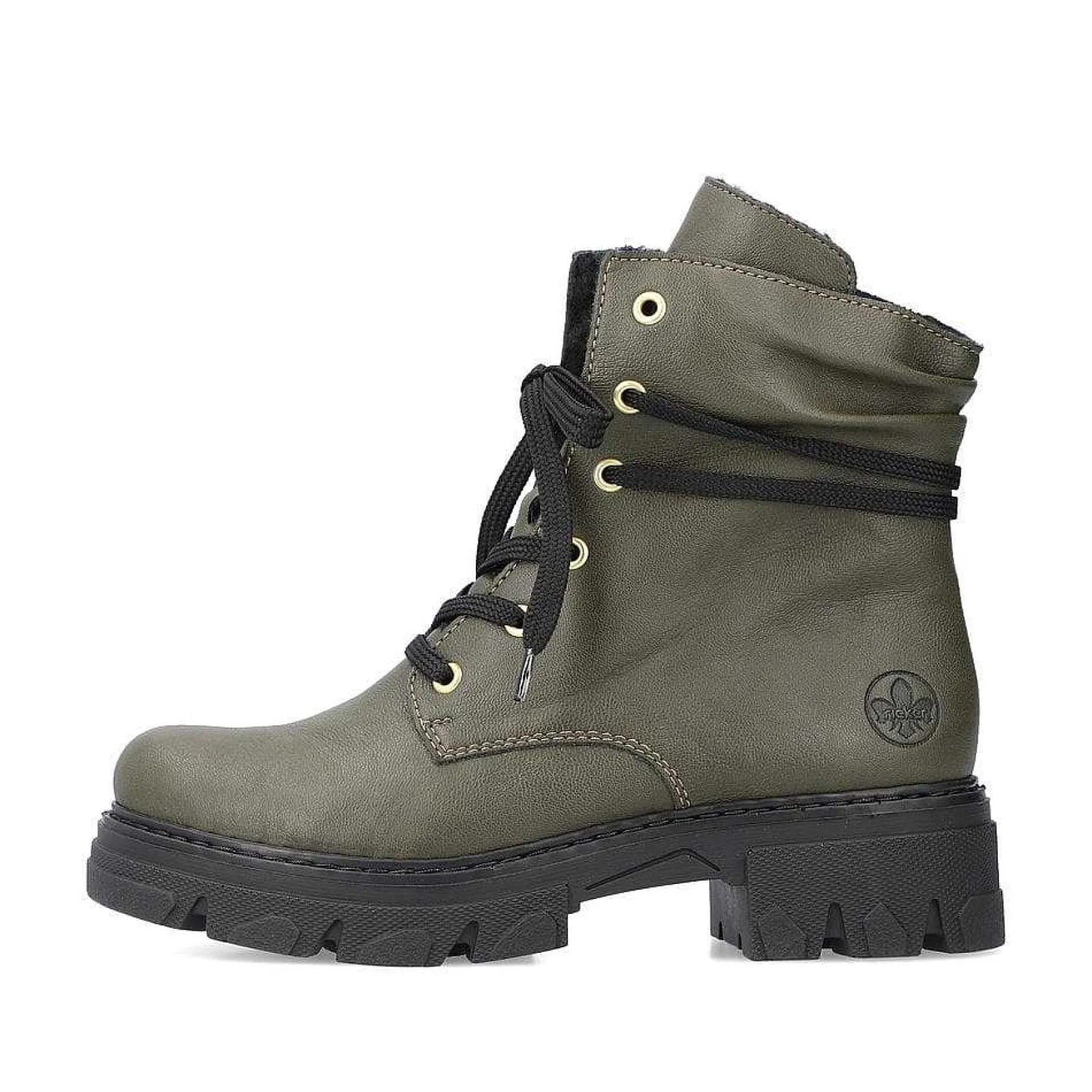 Rieker Ankle Boots & Boots-Women'S Biker Boots Khaki Green