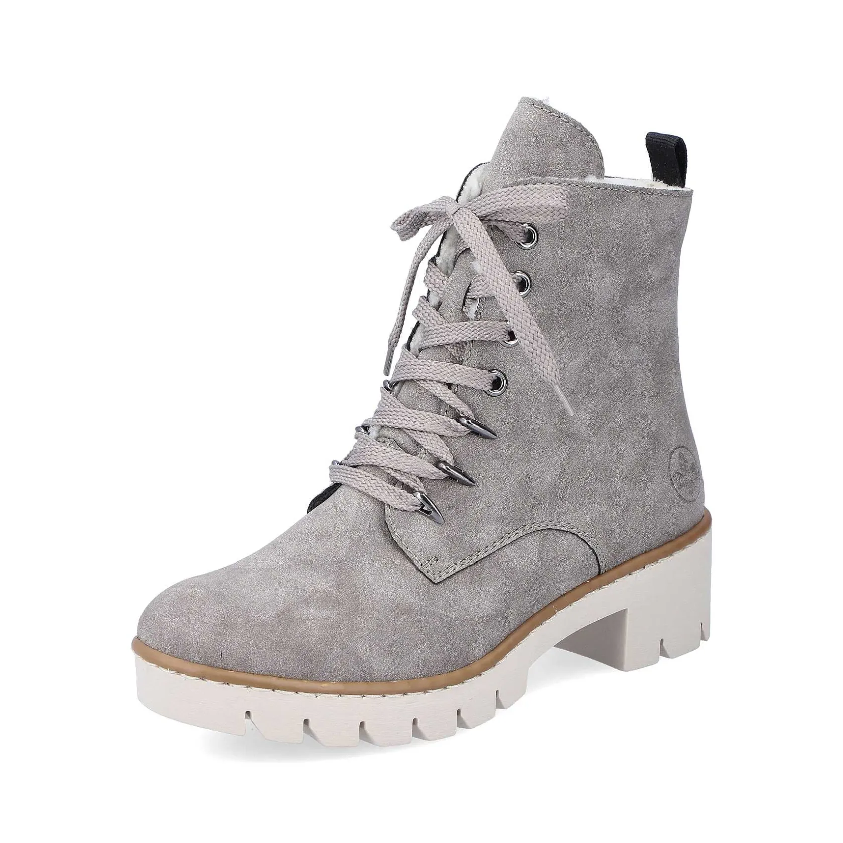 Rieker Ankle Boots & Boots-Women'S Biker Boots Silver Gray