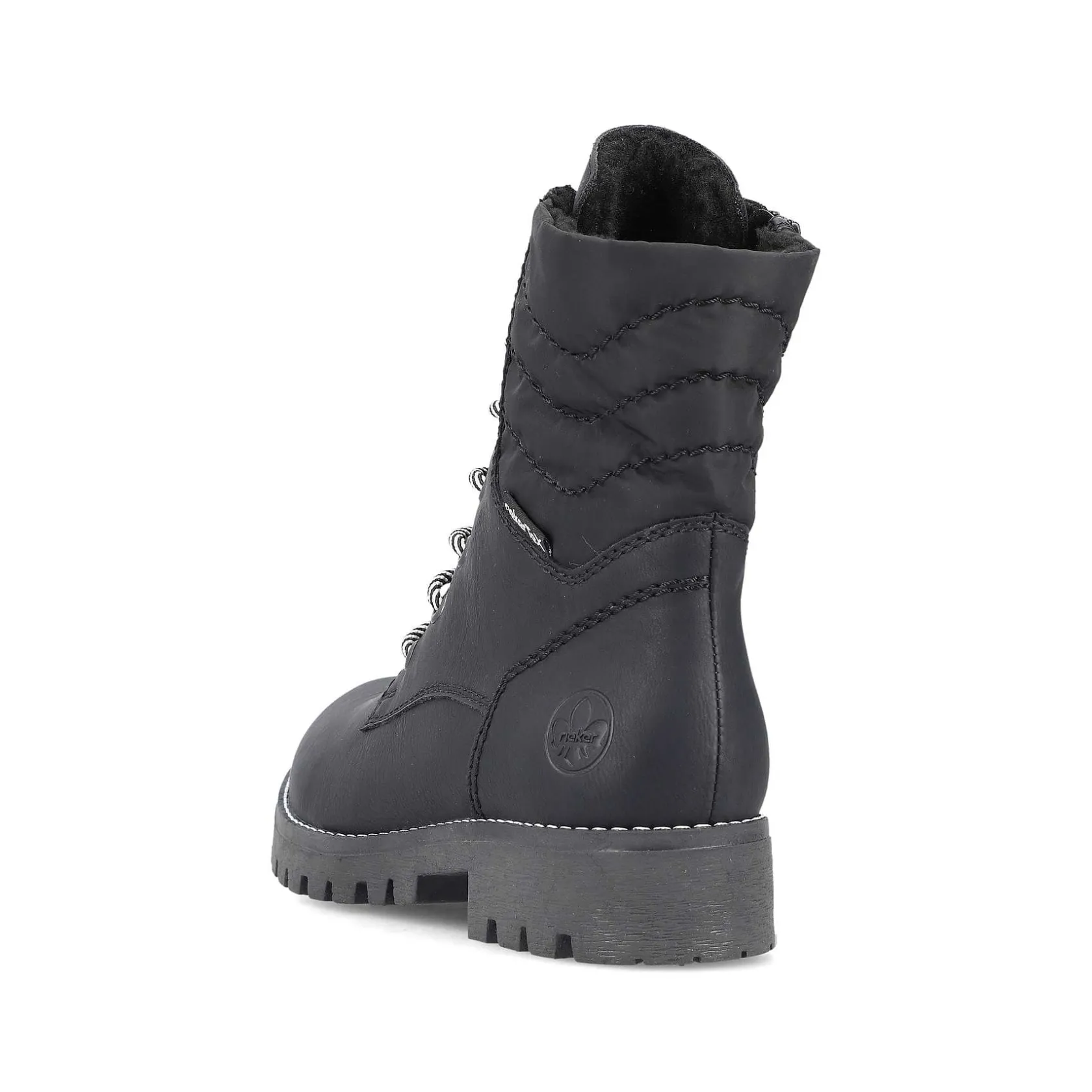 Rieker Ankle Boots & Boots-Women'S Biker Boots Asphalt Black