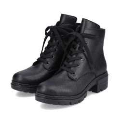 Rieker Ankle Boots & Boots-Women'S Biker Boots Night Black